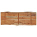 Blat masă 80x40x2,5 cm dreptunghiular lemn acacia margine vie - WALTI WALTI