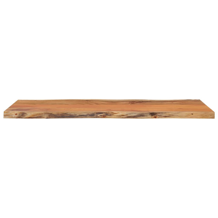Blat masă 80x40x2,5 cm dreptunghiular lemn acacia margine vie - WALTI WALTI