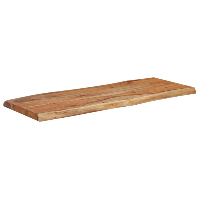 Blat masă 90x40x2,5 cm dreptunghiular lemn acacia margine vie - WALTI WALTI