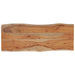 Blat masă 100x40x2,5 cm dreptunghiular lemn acacia margine vie - WALTI WALTI