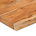 Blat masă 100x40x2,5 cm dreptunghiular lemn acacia margine vie - WALTI WALTI