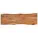 Blat masă 110x40x2,5 cm dreptunghiular lemn acacia margine vie - WALTI WALTI