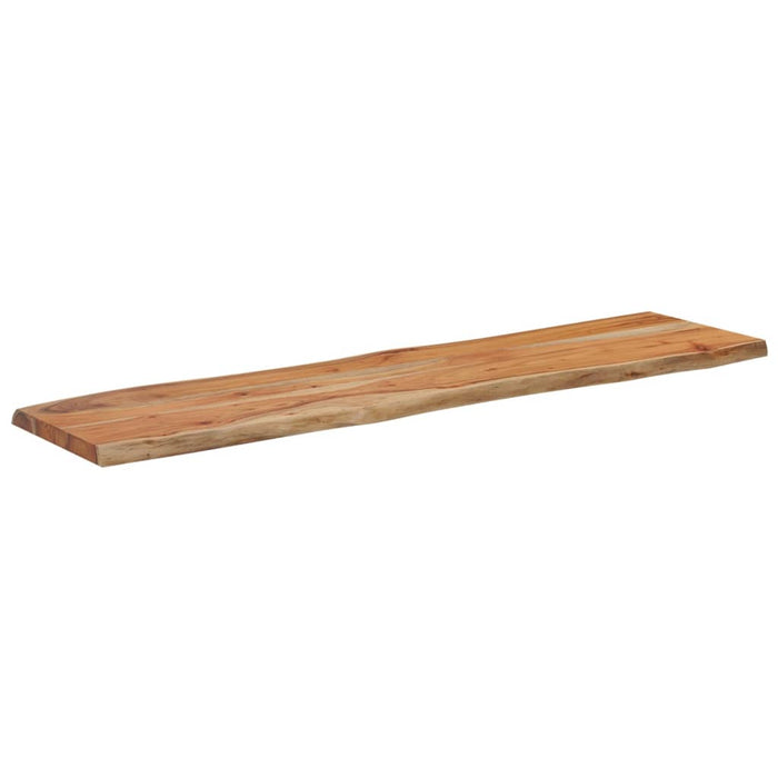 Blat masă 180x40x2,5 cm dreptunghiular lemn acacia margine vie - WALTI WALTI