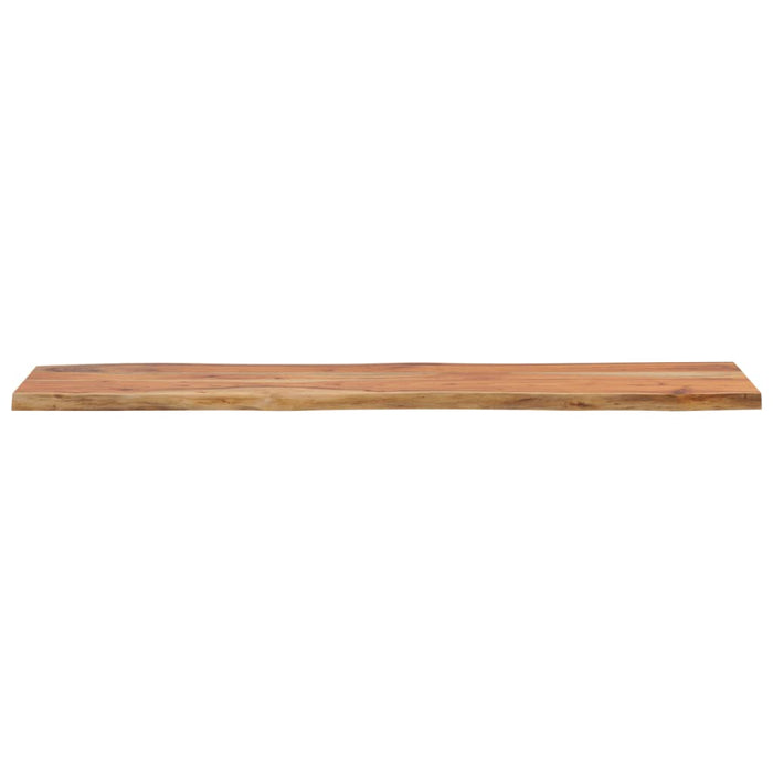 Blat masă 180x40x2,5 cm dreptunghiular lemn acacia margine vie - WALTI WALTI
