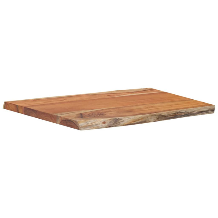 Blat masă 70x60x2,5cm dreptunghiular lemn acacia contur natural - WALTI WALTI