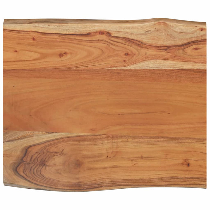 Blat masă 70x60x2,5cm dreptunghiular lemn acacia contur natural - WALTI WALTI