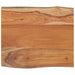 Blat masă 70x60x2,5cm dreptunghiular lemn acacia contur natural - WALTI WALTI
