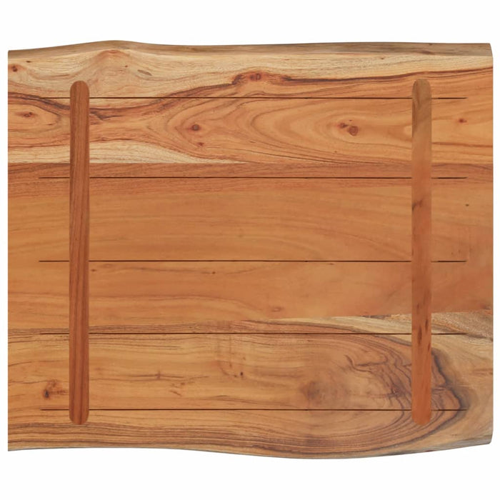 Blat masă 70x60x2,5cm dreptunghiular lemn acacia contur natural - WALTI WALTI