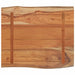 Blat masă 70x60x2,5cm dreptunghiular lemn acacia contur natural - WALTI WALTI
