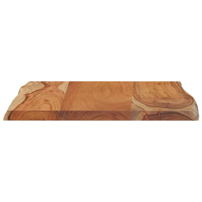 Blat masă 70x60x2,5cm dreptunghiular lemn acacia contur natural - WALTI WALTI