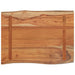 Blat masă 80x60x2,5cm dreptunghiular lemn acacia contur natural - WALTI WALTI