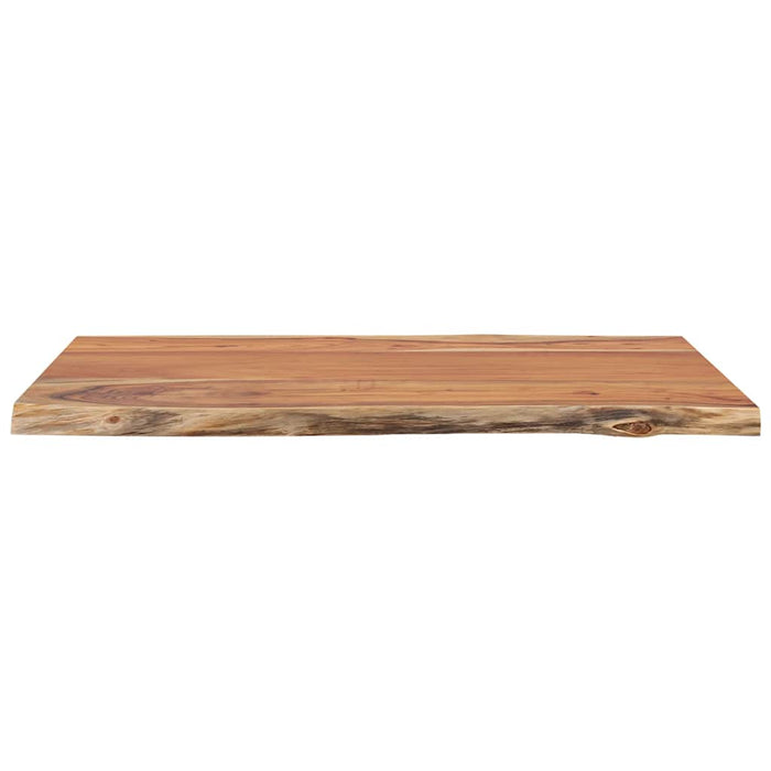 Blat masă 80x60x2,5cm dreptunghiular lemn acacia contur natural - WALTI WALTI