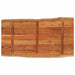 Blat masă, 100x60x2,5 cm dreptunghiular lemn acacia margine vie - WALTI WALTI