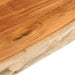 Blat masă, 100x60x2,5 cm dreptunghiular lemn acacia margine vie - WALTI WALTI