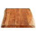 Blat masă, 120x60x2,5 cm dreptunghiular lemn acacia margine vie - WALTI WALTI