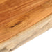 Blat masă, 140x60x2,5 cm dreptunghiular lemn acacia margine vie - WALTI WALTI