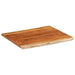 Blat masă, 100x80x2,5 cm dreptunghiular lemn acacia margine vie - WALTI WALTI