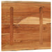 Blat de masă pătrată 40x40x3,8 cm lemn masiv acacia margine vie - WALTI WALTI