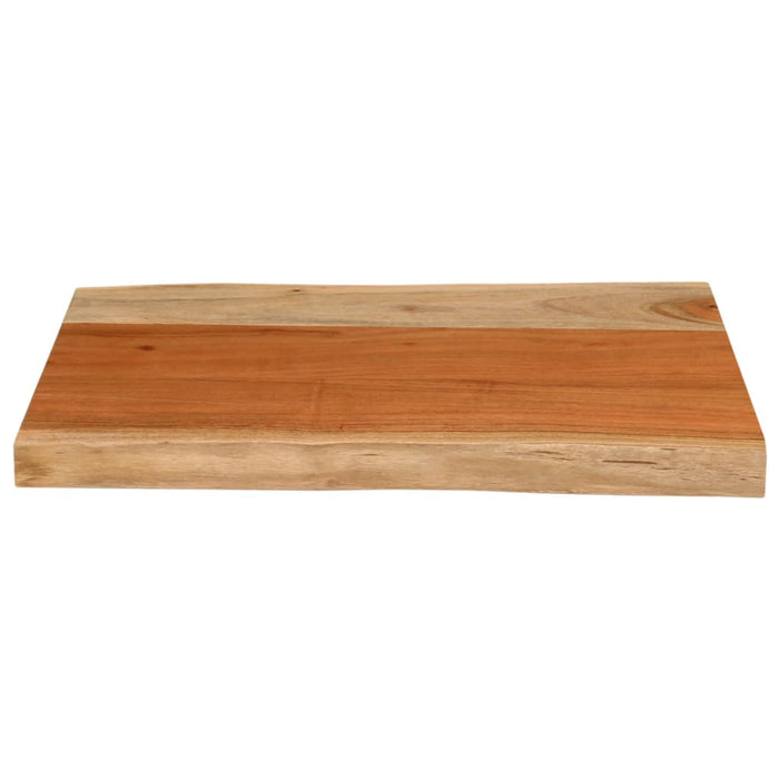 Blat masă 50x40x3,8 cm dreptunghiular lemn acacia margine vie - WALTI WALTI
