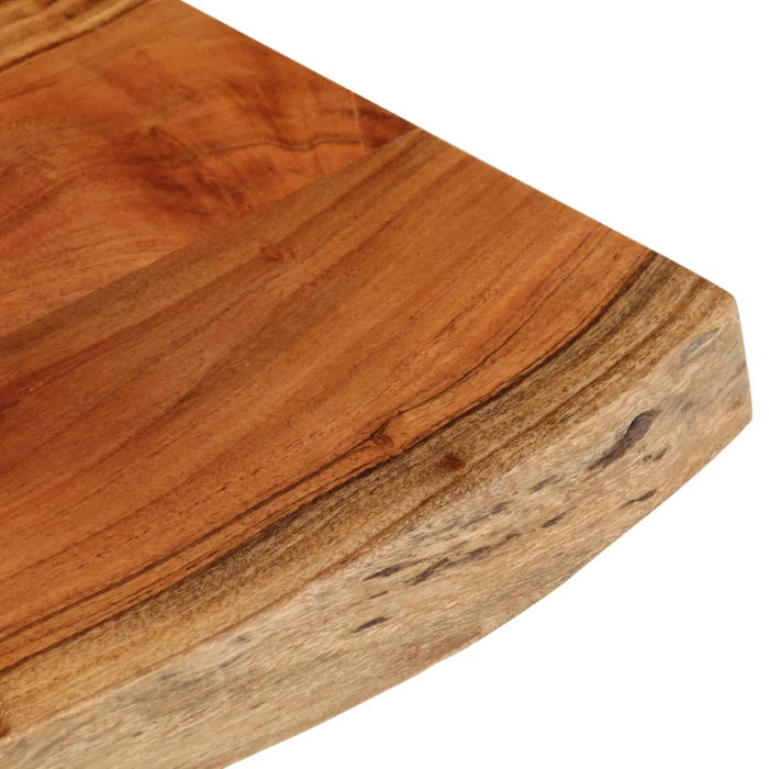 Blat masă 50x40x3,8 cm dreptunghiular lemn acacia margine vie - WALTI WALTI