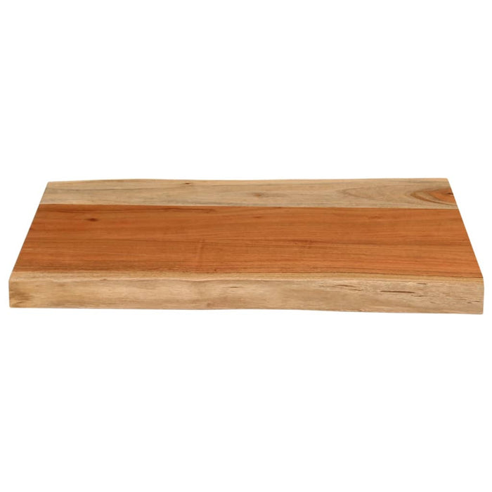 Blat masă 60x40x3,8 cm dreptunghiular lemn acacia margine vie - WALTI WALTI