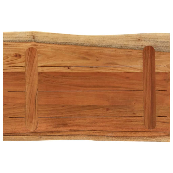 Blat masă 60x40x3,8 cm dreptunghiular lemn acacia margine vie - WALTI WALTI
