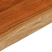 Blat masă 70x40x3,8 cm dreptunghiular lemn acacia margine vie - WALTI WALTI