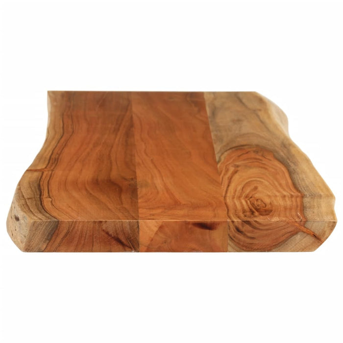 Blat masă 80x40x3,8 cm dreptunghiular lemn acacia margine vie - WALTI WALTI