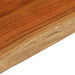 Blat masă 80x40x3,8 cm dreptunghiular lemn acacia margine vie - WALTI WALTI