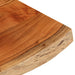 Blat masă 80x40x3,8 cm dreptunghiular lemn acacia margine vie - WALTI WALTI
