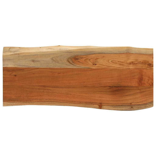Blat masă 90x40x3,8 cm dreptunghiular lemn acacia margine vie - WALTI WALTI