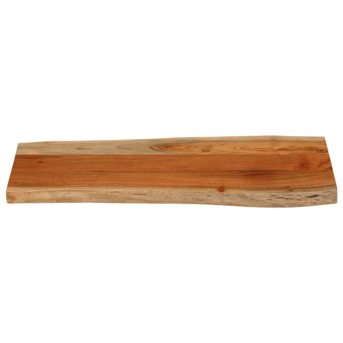 Blat masă 90x40x3,8 cm dreptunghiular lemn acacia margine vie - WALTI WALTI