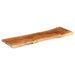 Blat masă 110x40x3,8 cm dreptunghiular lemn acacia margine vie - WALTI WALTI