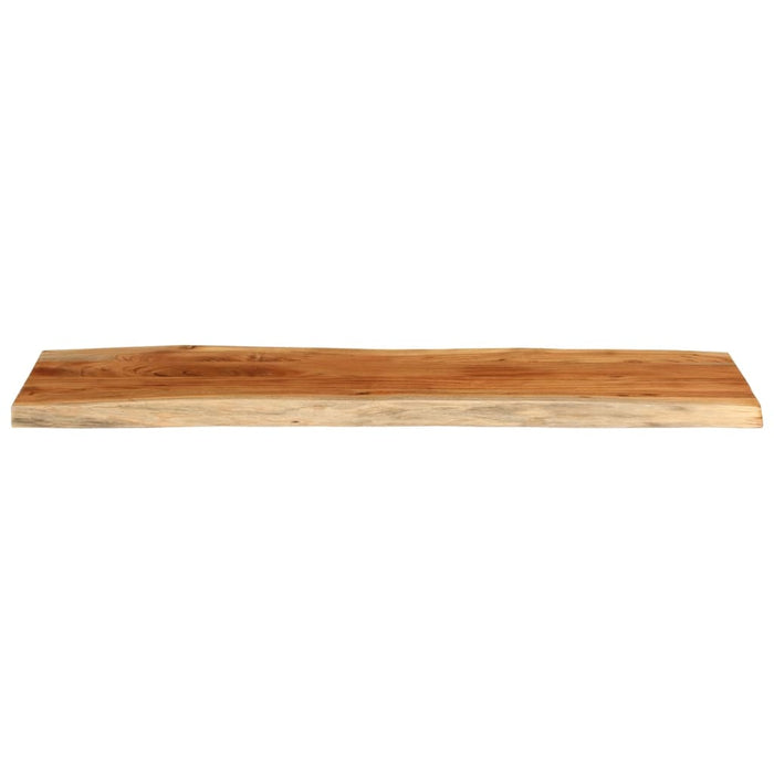Blat masă 110x40x3,8 cm dreptunghiular lemn acacia margine vie - WALTI WALTI