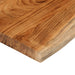 Blat masă 110x40x3,8 cm dreptunghiular lemn acacia margine vie - WALTI WALTI