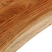 Blat masă 110x40x3,8 cm dreptunghiular lemn acacia margine vie - WALTI WALTI