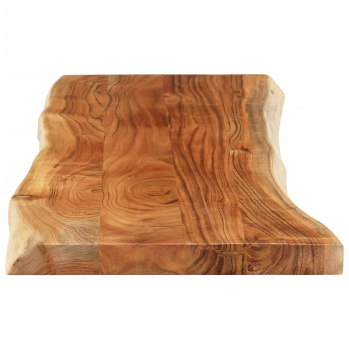 Blat masă 120x40x3,8 cm dreptunghiular lemn acacia margine vie - WALTI WALTI