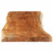 Blat masă 120x40x3,8 cm dreptunghiular lemn acacia margine vie - WALTI WALTI