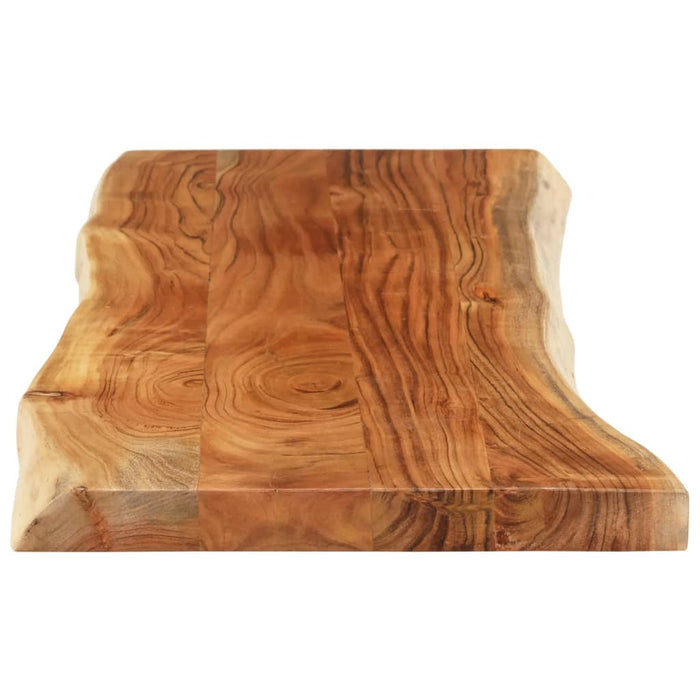 Blat masă 140x40x3,8 cm dreptunghiular lemn acacia margine vie - WALTI WALTI