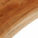 Blat masă 140x40x3,8 cm dreptunghiular lemn acacia margine vie - WALTI WALTI