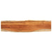 Blat masă 180x40x3,8 cm dreptunghiular lemn acacia margine vie - WALTI WALTI