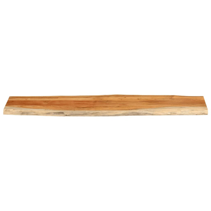 Blat masă 180x40x3,8 cm dreptunghiular lemn acacia margine vie - WALTI WALTI