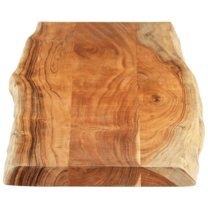 Blat masă 180x40x3,8 cm dreptunghiular lemn acacia margine vie - WALTI WALTI
