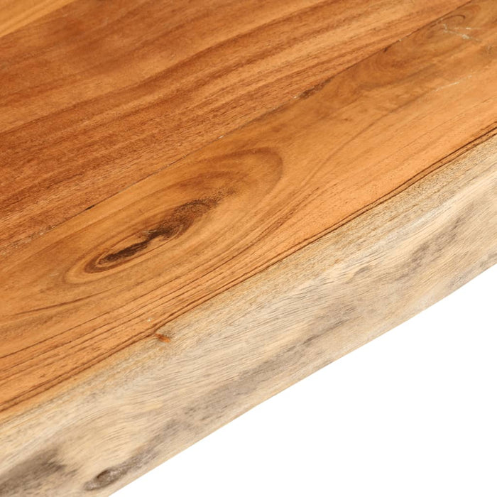 Blat masă 180x40x3,8 cm dreptunghiular lemn acacia margine vie - WALTI WALTI
