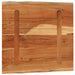 Blat de masă pătrată 60x60x3,8 cm lemn masiv acacia margine vie - WALTI WALTI