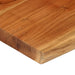 Blat de masă pătrată 60x60x3,8 cm lemn masiv acacia margine vie - WALTI WALTI