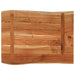 Blat masă, 70x60x3,8 cm, dreptunghiular lemn acacia margine vie - WALTI WALTI