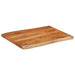 Blat masă, 90x60x3,8 cm, dreptunghiular lemn acacia margine vie - WALTI WALTI