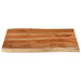 Blat masă, 90x60x3,8 cm, dreptunghiular lemn acacia margine vie - WALTI WALTI