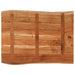 Blat masă, 90x60x3,8 cm, dreptunghiular lemn acacia margine vie - WALTI WALTI